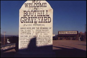 Haunted Boothill graveyard, Tombstone