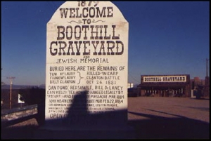 Haunted Boothill graveyard, Tombstone