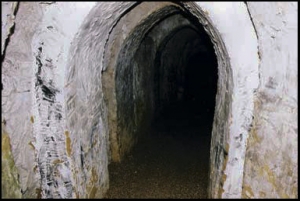 The haunted Hellfire Caves, Buckinghamshire