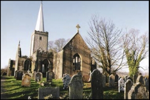 Haunted Dartmoor, Devon, ruined church