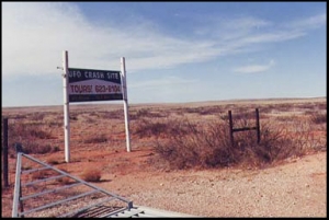 Roswell, New Mexico site of the 1947 UFO crash