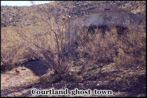 The Ghost Town Trail, Courtland, Arizona