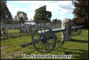 The National Cemetery location of the Gettysburg Address