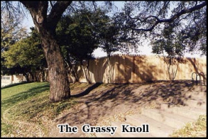 The Kennedy assassination, the Grassy Knoll, Texas