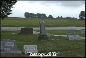 The haunted Graveyard X, somewhere in Illinois