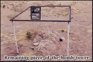 Trinity Test Site, the world's first atomic bomb, New Mexico