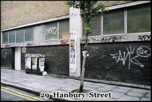 Jack the Ripper, 29 Hanbury Street, Whitechapel, London