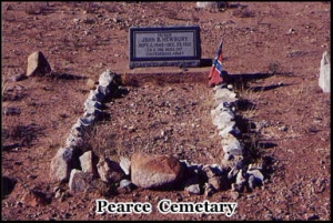 The Ghost Town Trail, Pearce Cemetary, Arizona