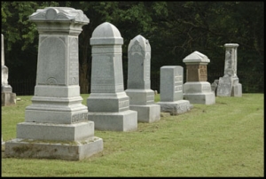 The haunted Peck Cemetery in Illinois