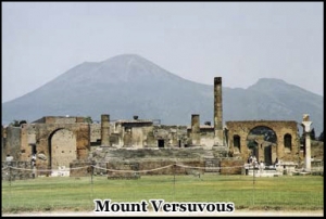 Pompeii, Mount Versuvous, Italy