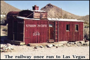 Ryholite railway station, Death Valley