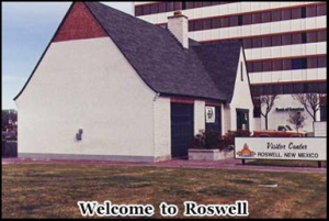 Roswell, New Mexico site of the 1947 UFO crash