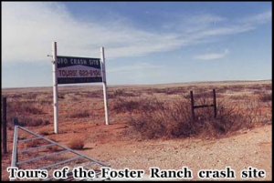 Roswell, New Mexico site of the 1947 UFO crash