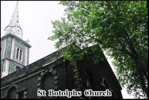 Jack the Ripper, St Botolph's Church, Whitechapel, London