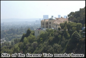 Site of the former Tate murder house
