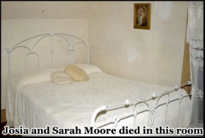 Josia and Sarah Moore died her in the Villisca Axe Murder House, Iowa