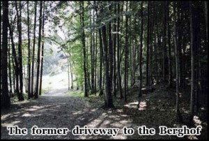 The ruins of Hitlers Berghof, Obersalzberg