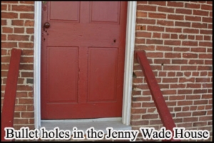 The haunted Jenny Wade House, Gettysburg, Pennsylvania