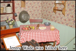 The haunted Jenny Wade House, Gettysburg, Pennsylvania