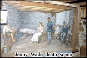 The haunted Jenny Wade House, Gettysburg, Pennsylvania