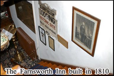 The haunted Farnsworth Inn, Gettysburg, built in 1810